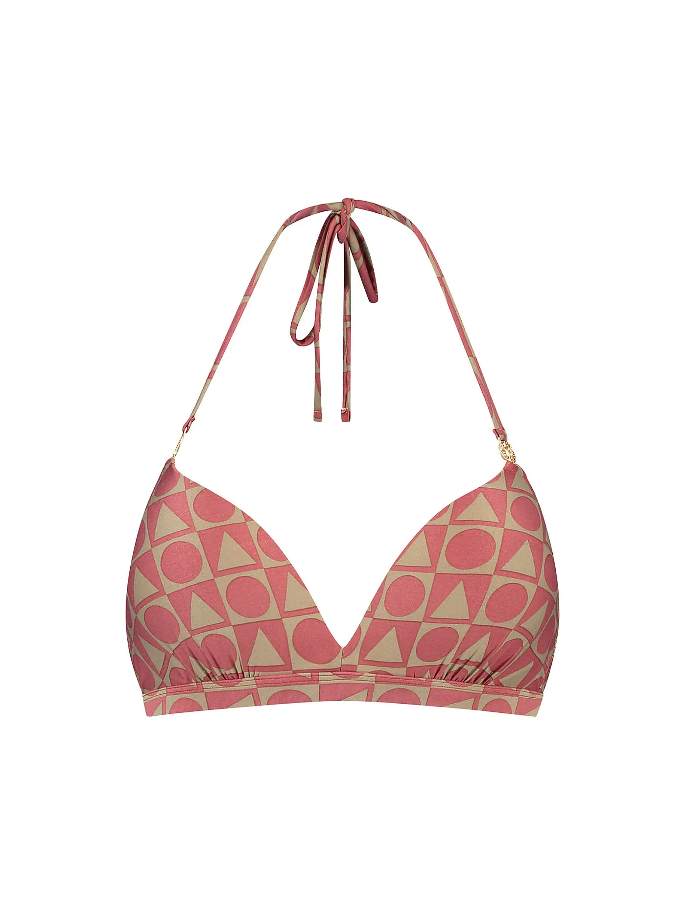 BEACHLIFE | Damen Bikinioberteil Rouge Graphics | 